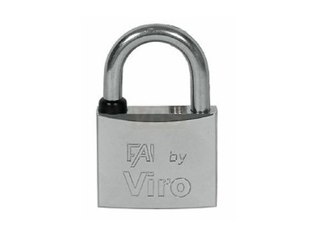 Lucchetto Viro 40 Mm Chiave Unica: Sicurezza Pratica Per Armadietti E Box - 3